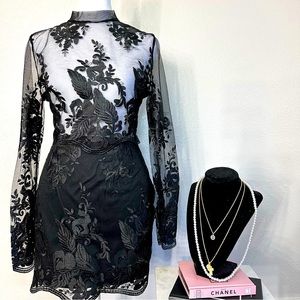SHEER TWO PIECE SET